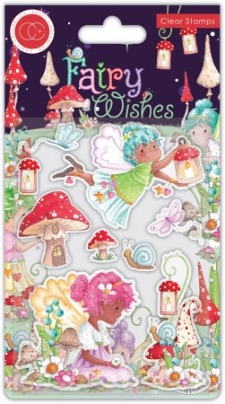 Craft Consortium Clear Stamps Fairy Wishes Friends