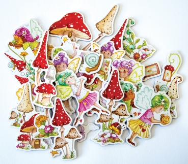 Preview: Craft Consortium Fairy Wishes Chipboard Ephemera