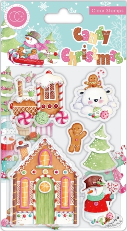 Preview: Craft Consortium Clear Stamps Candy Christmas Candy