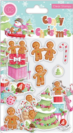 Craft Consortium Clear Stamps Candy Christmas Decorate