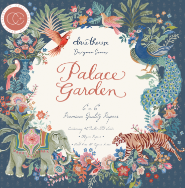 Craft Consortium 6 x 6 Inch Paper Pad Palace Garden