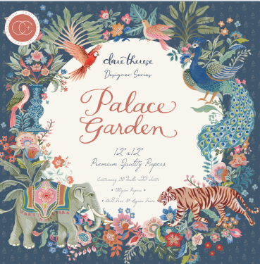 Craft Consortium 12 x 12 Inch Paper Pad Palace Garden
