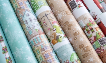 Craft Consortium 12 x 12 Inch Paper Pad Christmas Market