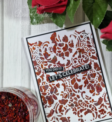 Cosmic Shimmer Gilding Flakes Pink Sunset 100 ml