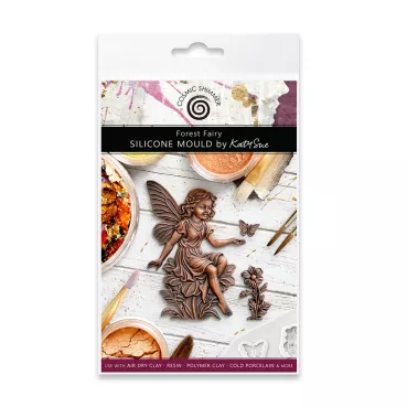 Katy Sue Designs Cosmic Shimmer Silicone Mould Forest Fairy