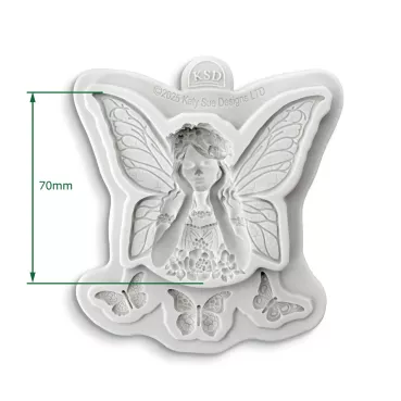 Preview: Katy Sue Designs Cosmic Shimmer Silicone Mould Fairy Queen