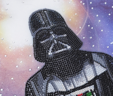 Craft Buddy CAK-SWS702M Framed Crystal Art Holzrahmen Darth Vader