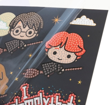 Craft Buddy CCK-HPS404 Crystal Art Card Kit 18 x 18 cm Flying High