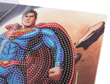 Craft Buddy CCK-DCU301 Crystal Art Card 18 x 18 cm Superman