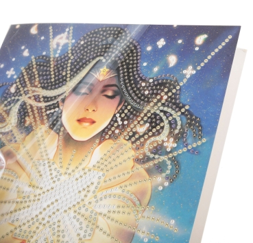Craft Buddy CCK-DCU300 Crystal Art Card 18 x 18 cm Wonder Woman