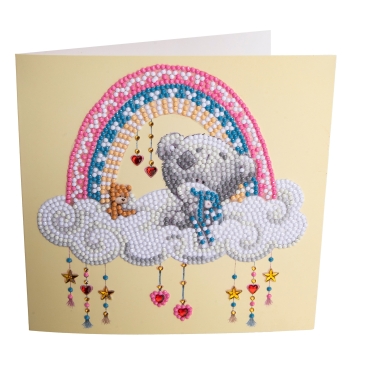 Craft Buddy CCK-MTY128 Crystal Card Kit 18 x 18 cm New Babe