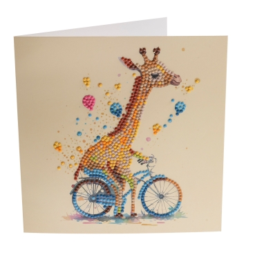 Craft Buddy CCK-A133 Crystal Card Kit 18 x 18 cm Giraffe