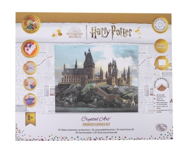 Craft Buddy CAK- HPS600L Crystal Art Framed Querformat 40 x 50 cm Hogwarts Castle
