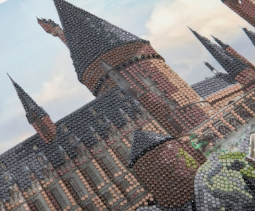 Craft Buddy CAK- HPS600L Crystal Art Framed Querformat 40 x 50 cm Hogwarts Castle