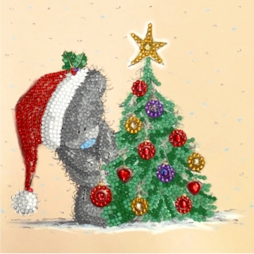 Preview: Craft Buddy CCK-MTY135 Crystal Card Kit 18 x 18 cm Season Sparkle