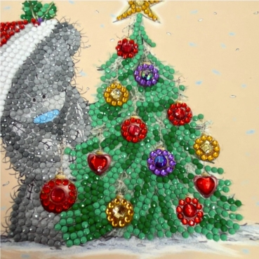 Craft Buddy CCK-MTY135 Crystal Card Kit 18 x 18 cm Season Sparkle