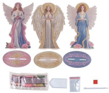 Craft Buddy CA-MDF-050 Crystal Art Angels