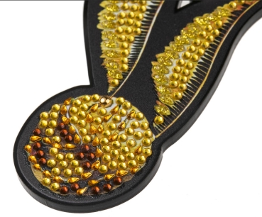 Craft Buddy CABC-HPS001 Crystal Art Backpack Charm Kit Golden Snitch