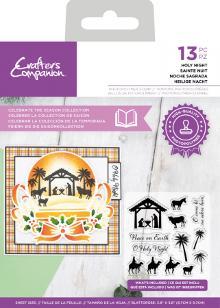 Crafter's Companion Celebrate the Season Clear Stamp Holy Night