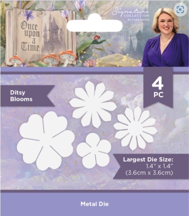 Crafter's Companion Once Upon a time Metal Die Ditsy Blooms