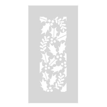 Preview: Crafter's Companion Stencil Schablone Holly Jolly Christmas