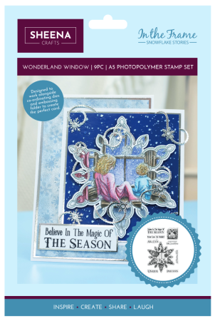 Crafter's Companion In The Frame Snowflake Stories Stamp Wonderland