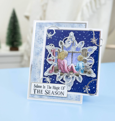 Preview: Crafter's Companion In The Frame Snowflake Stories Die Falling Snowflakes