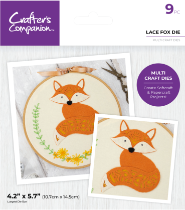 Crafter's Companion Multi Craft Dies Lace Fox