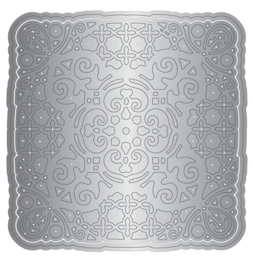 Preview: Crafter's Companion Arabian Nights Metal Dies Ornamented Tile