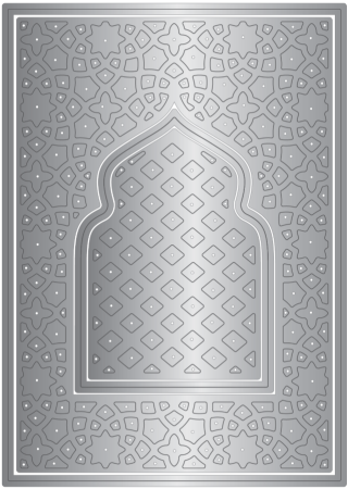 Preview: Crafter's Companion Arabian Nights Metal Dies Decorated Window