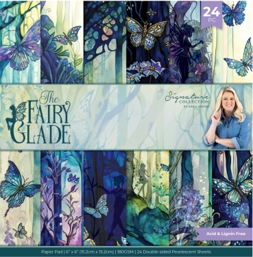 Crafter's Companion 6 x 6 Inch Paper Pad Fairy Glade