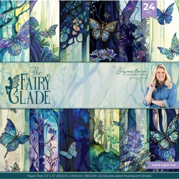 Crafter's Companion 12 x 12 Inch Paper Pad Fairy Glade