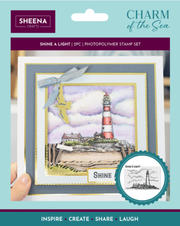 Crafter's Companion Charm of the Sea Photopolymer Stamp Set Shine a Light