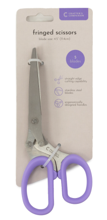 Crafter's Companion Flower Paper Punches Fringed Scissors