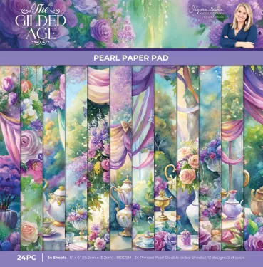 Crafter's Companion 6 x 6 Inch Paper Pad The Gilded Age