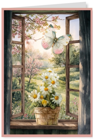 Preview: Creatief Art In Full Bloom Card Kit Kartenset Crafted Memories