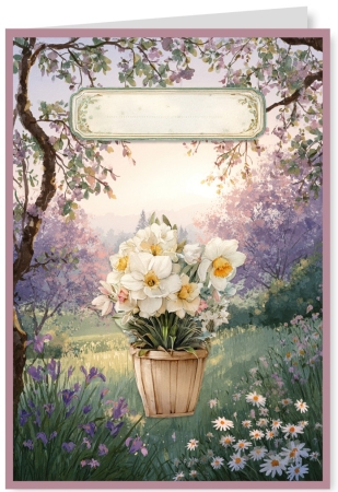 Creatief Art In Full Bloom Card Kit Kartenset Crafted Memories