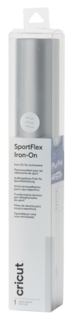 Cricut SportFlex Iron-On Silver 12 x 24 Inch