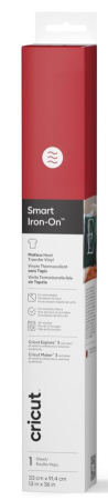 Cricut Smart Iron-On 13 x 36 Inch Red
