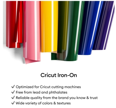 Preview: Cricut Everyday Iron-On 12 x 24 Inch / 30,5 cm x 61 cm Gold