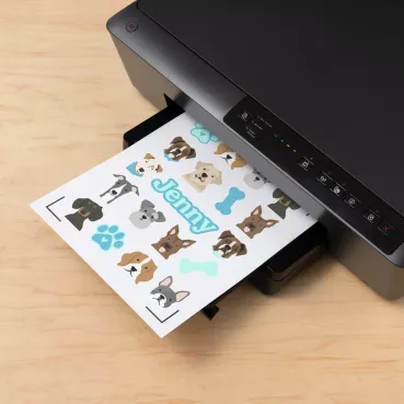 Preview: Cricut Printable Waterproof Sticker Set A4 Holographic