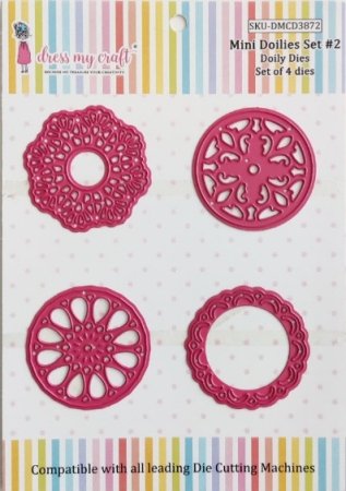 Preview: Dress My Craft Cutting Die Dolly Mini Dollies Set 2