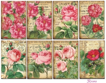 Preview: Decorer Roses Paper Pack