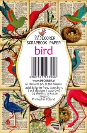 Decorer Bird Paper Pack