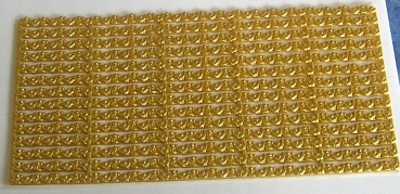 Wachs Platte mit Dekor Borten Engel