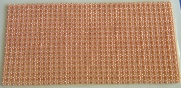 Wachs Platte mit Dekor Borten rose