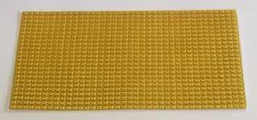 Wachs Platte mit Dekor Borten