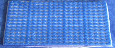 Wachs Platte mit Dekor Borten