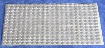 Wachs Platte mit Dekor Borten