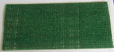 Wachs Dekor Platte grün